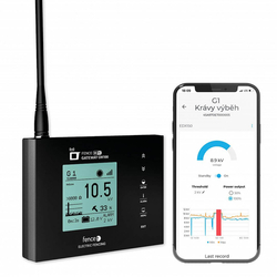 Univerzální monitorovací sada ohradníku - WiFi Gateway - Monitor MX10 - Sledování v aplikaci