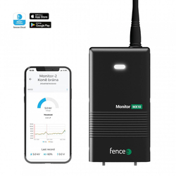 Set elektrického ohradníku Chytrá Farma - RF zdroj 15 J - WiFi Gateway - 3 × Monitor MX10 - kopie - kopie - kopie - kopie