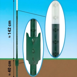 Bránový izolátor s adaptérem pro T-sloupky k elektrickým ohradníkům - 2 ks - kopie - kopie - kopie - kopie - kopie - kopie