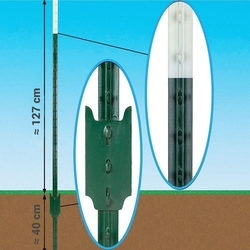 Bránový izolátor s adaptérem pro T-sloupky k elektrickým ohradníkům - 2 ks - kopie - kopie - kopie - kopie - kopie